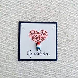 *Silver Bomb Pop Charm* KEEP COLLECTIVE Retired